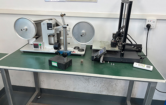 Density and hardness testing