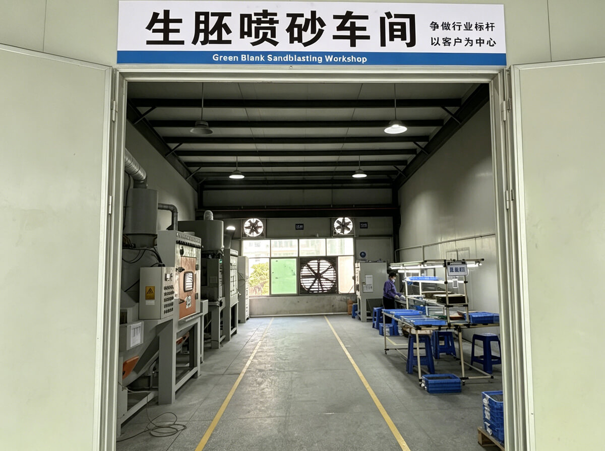 Sandblasting Workshop